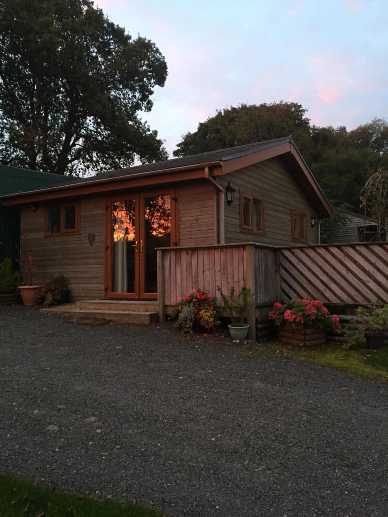 Swansea Log Cabin Pontardawe Exterior photo